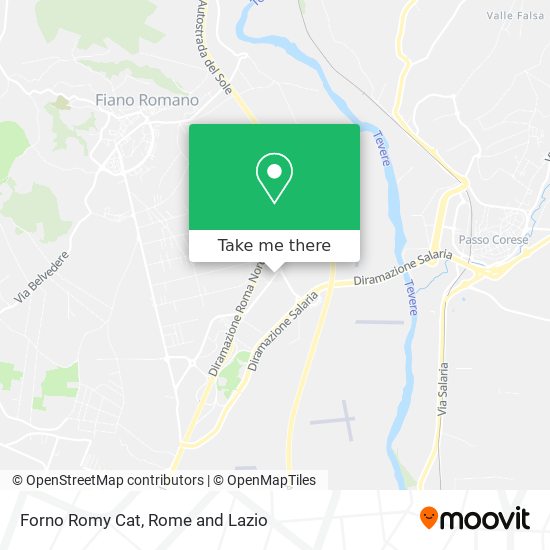 Forno Romy Cat map