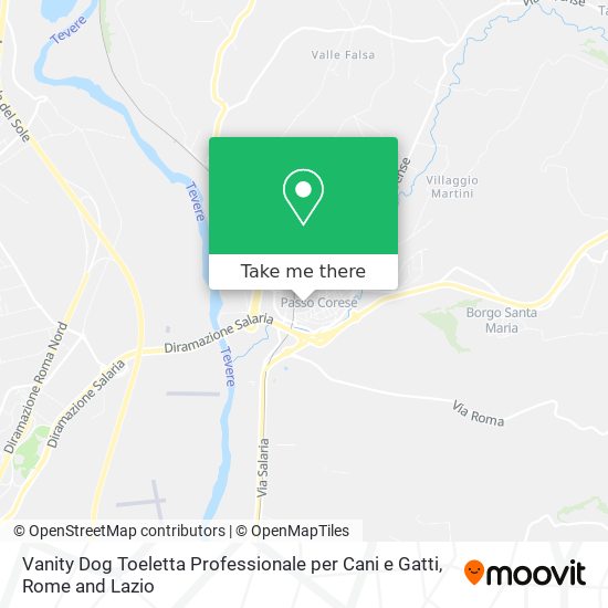 Vanity Dog Toeletta Professionale per Cani e Gatti map