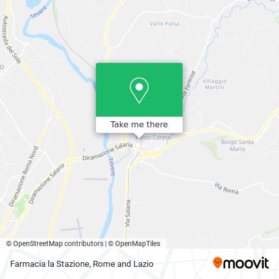 Farmacia la Stazione map