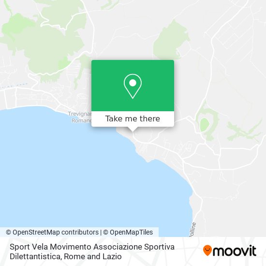 Sport Vela Movimento Associazione Sportiva Dilettantistica map