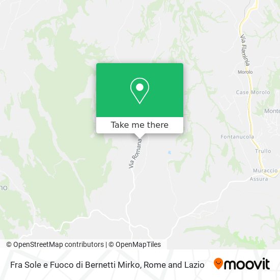 Fra Sole e Fuoco di Bernetti Mirko map