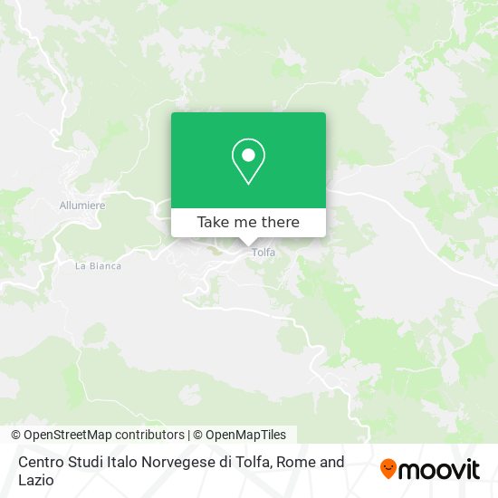 Centro Studi Italo Norvegese di Tolfa map