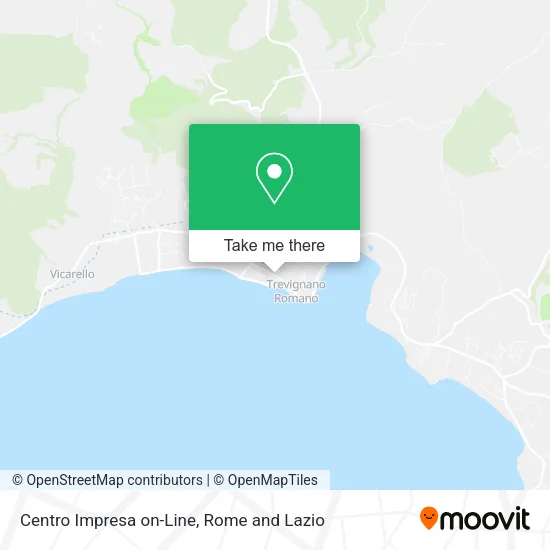 Centro Impresa on-Line map