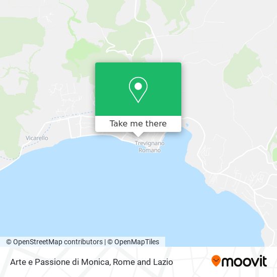 Arte e Passione di Monica map