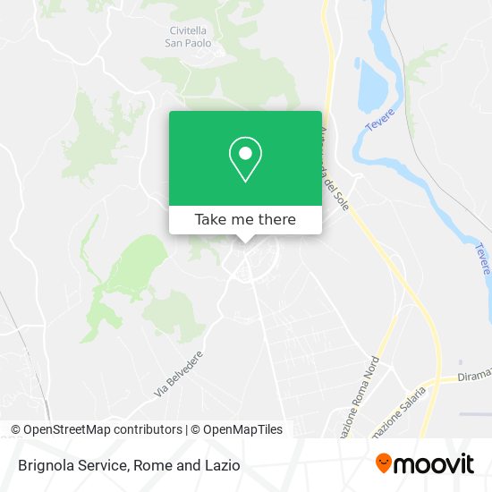 Brignola Service map