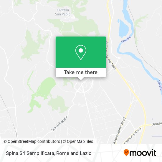 Spina Srl Semplificata map