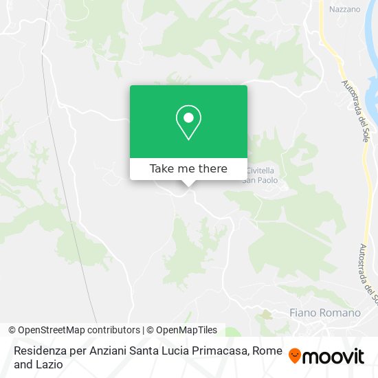 Residenza per Anziani Santa Lucia Primacasa map