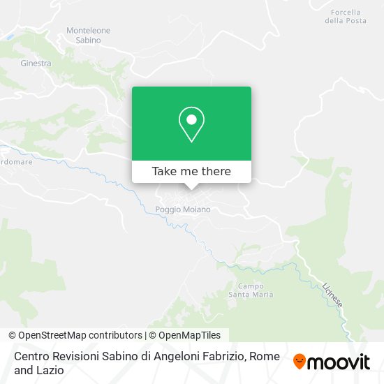 Centro Revisioni Sabino di Angeloni Fabrizio map