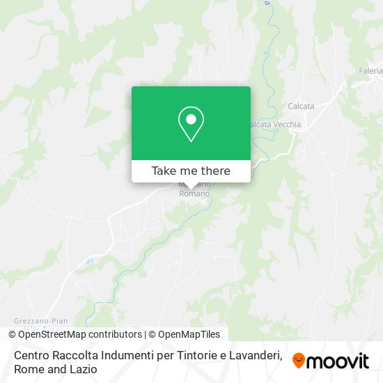 Centro Raccolta Indumenti per Tintorie e Lavanderi map