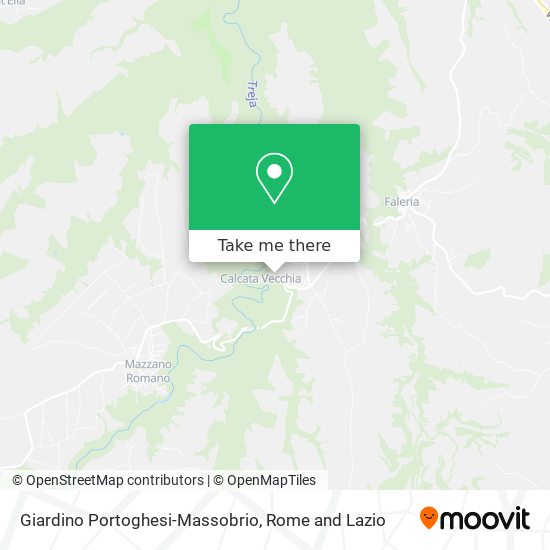 Giardino Portoghesi-Massobrio map