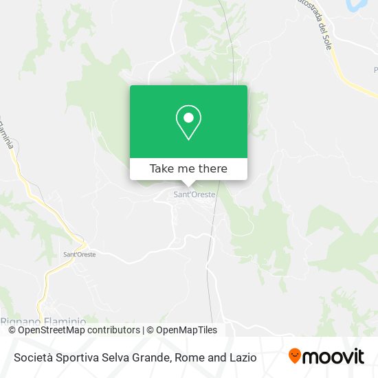 Società Sportiva Selva Grande map