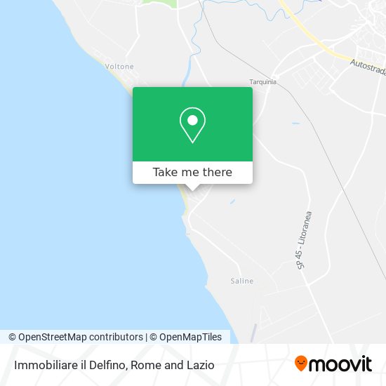 Immobiliare il Delfino map