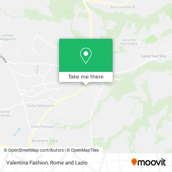 Valentina Fashion map