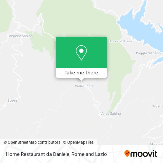 Home Restaurant da Daniele map