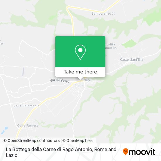 La Bottega della Carne di Rago Antonio map