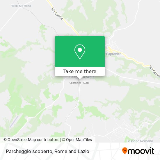 Parcheggio scoperto map