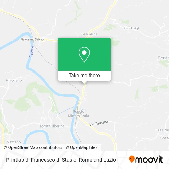 Printlab of Francesco di Stasio map