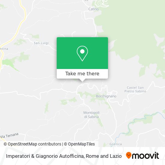 Imperatori & Giagnorio Autofficina map