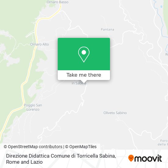 Direzione Didattica Comune di Torricella Sabina map