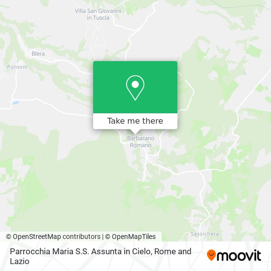 Parrocchia Maria S.S. Assunta in Cielo map