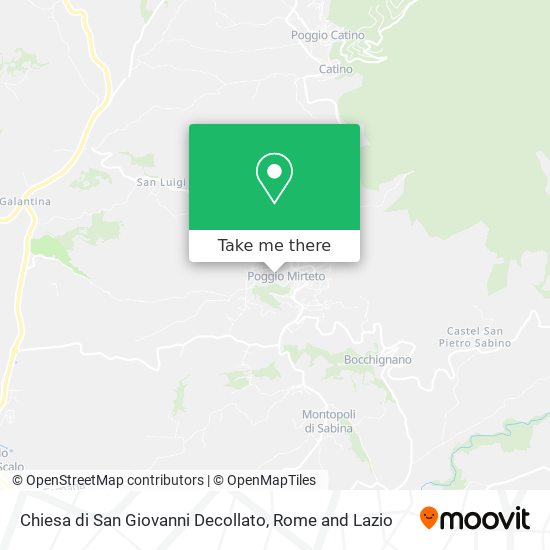 Chiesa di San Giovanni Decollato map