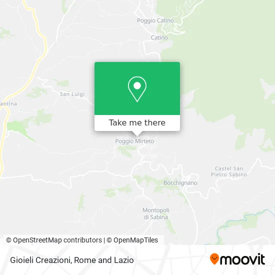 Jewelry Creations map