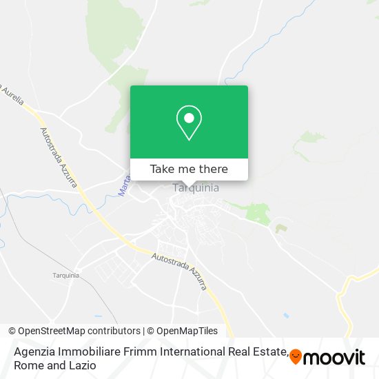 Agenzia Immobiliare Frimm International Real Estate map