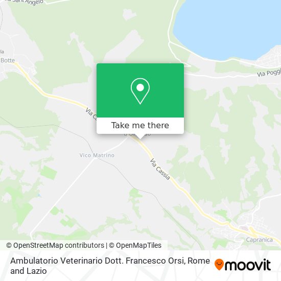 Ambulatorio Veterinario Dott. Francesco Orsi map