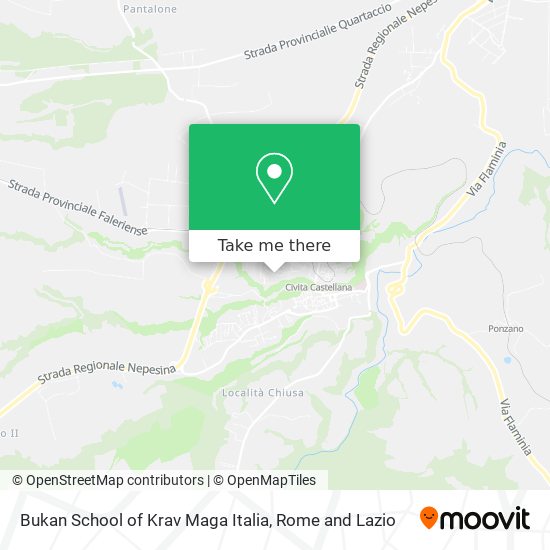 Bukan School of Krav Maga Italia map