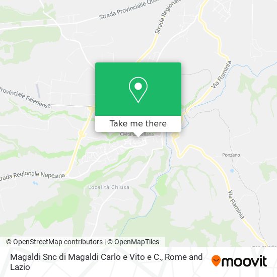 Magaldi Snc di Magaldi Carlo e Vito e C. map