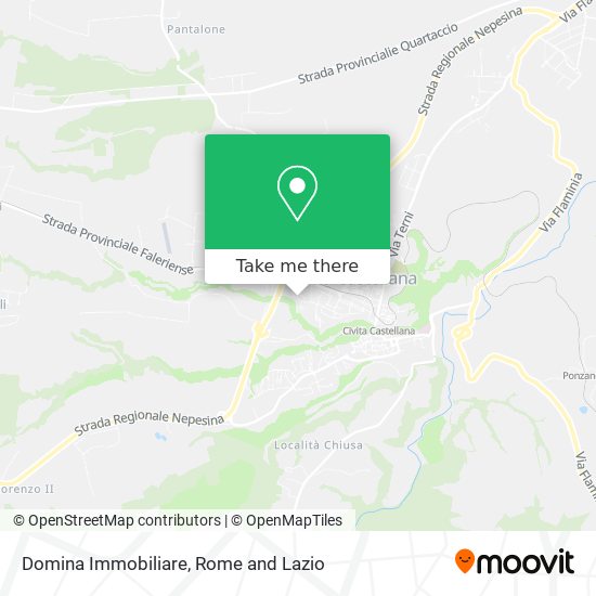 Domina Immobiliare map