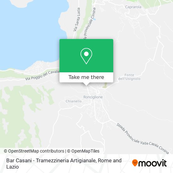 Bar Casani - Tramezzineria Artigianale map