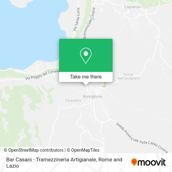 Bar Casani - Tramezzineria Artigianale map