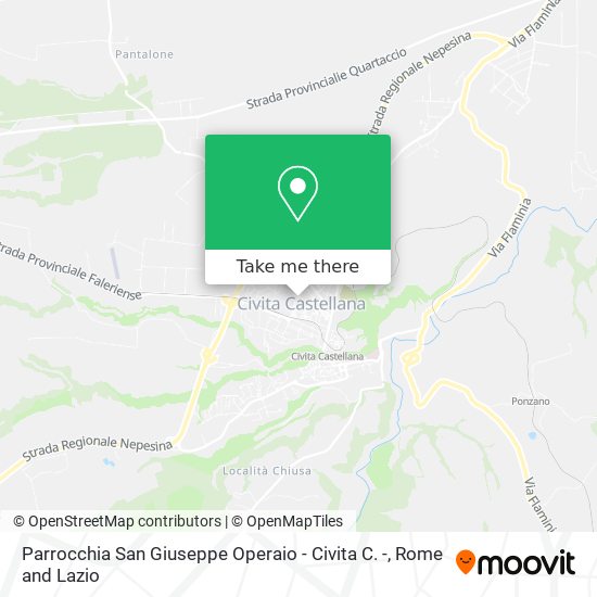 Parrocchia San Giuseppe Operaio - Civita C. - map