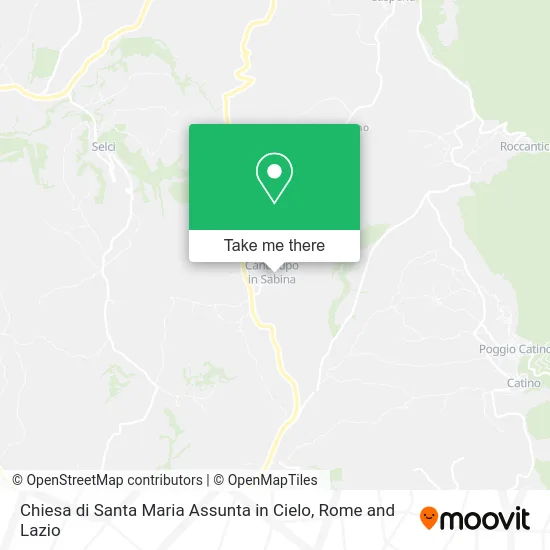 Church of Santa Maria Assunta in Cielo map