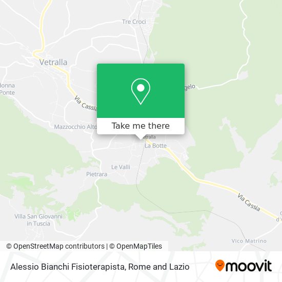 Alessio Bianchi Fisioterapista map