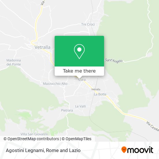 Agostini Legnami map