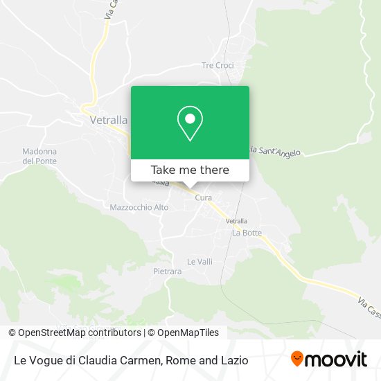 Le Vogue di Claudia Carmen map