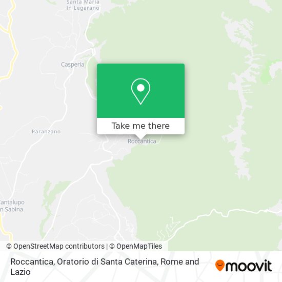 Roccantica, Oratorio di Santa Caterina map