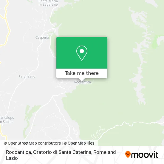 Roccantica, Oratorio di Santa Caterina map