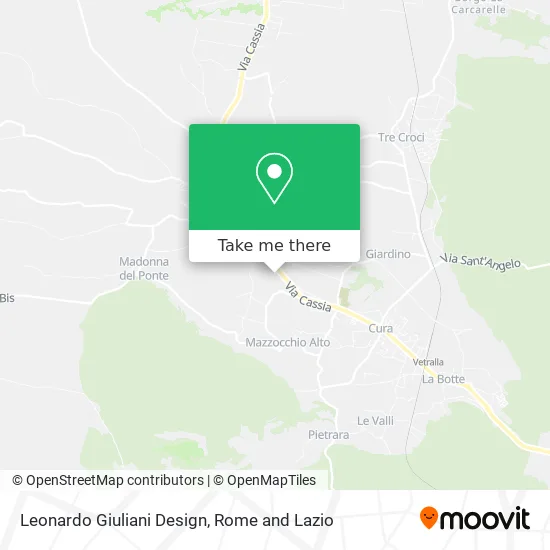 Leonardo Giuliani Design map