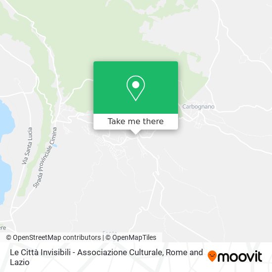 Le Città Invisibili - Associazione Culturale map
