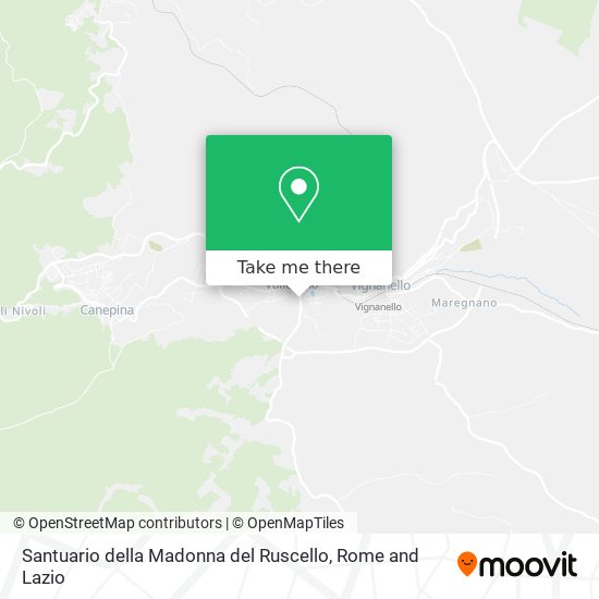 Santuario della Madonna del Ruscello map