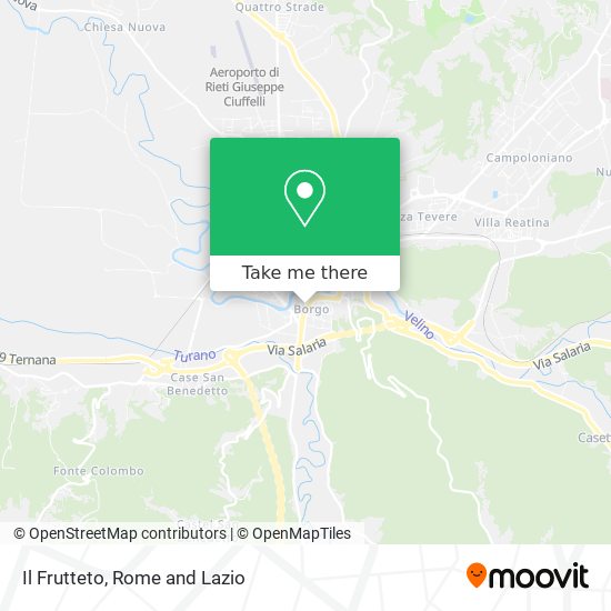 Il Frutteto map