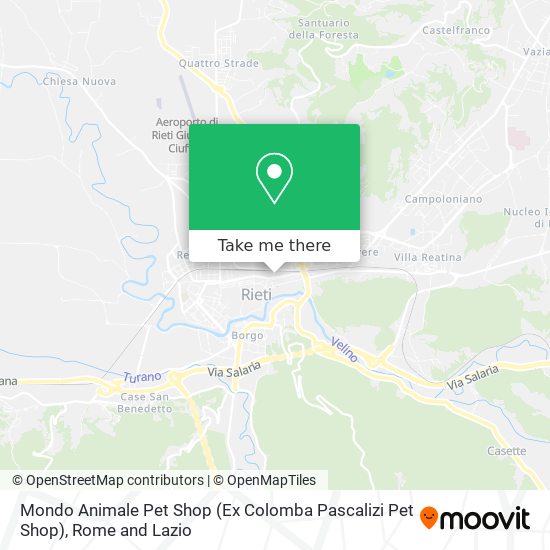 Mondo Animale Pet Shop (Ex Colomba Pascalizi Pet Shop) map