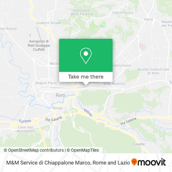 M&M Service di Chiappalone Marco map