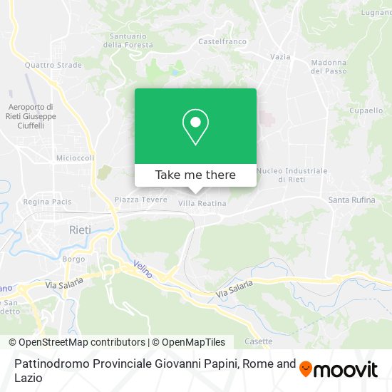 Pattinodromo Provinciale Giovanni Papini map