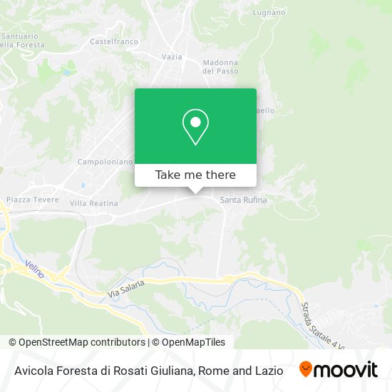 Avicola Foresta di Rosati Giuliana map