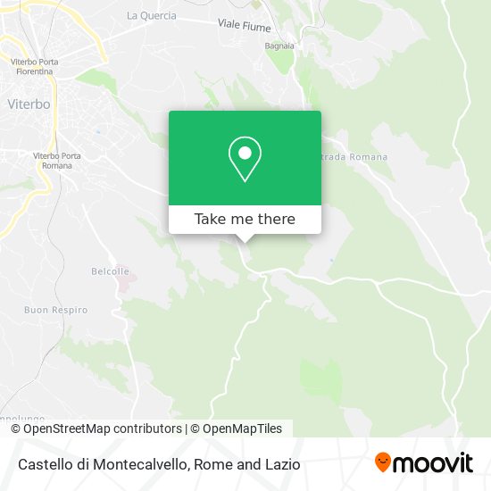 Castello di Montecalvello map