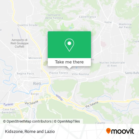 Kidszone map